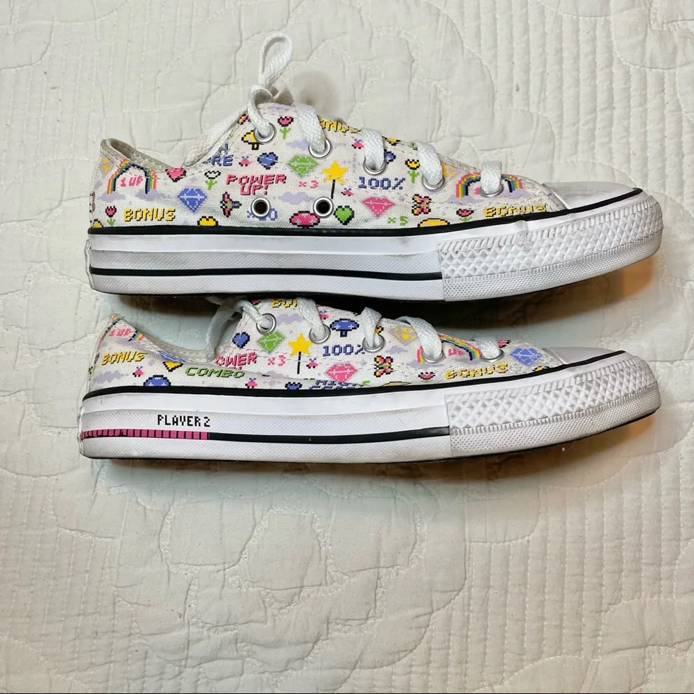 Converse junior Chuck Taylor all star gamer ox size 4 - Picture 6 of 9